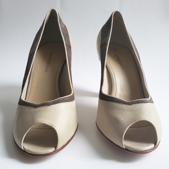 CoSTUME NATIONAL | Peep-toe Leather Heels - Picture 2 of 12